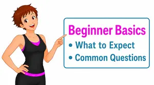 Your Pole Pal holding beginner basics sign
