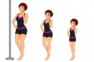 Your Pole Pal at different ages