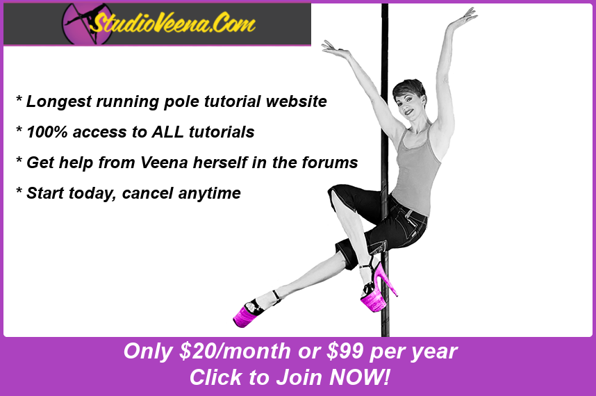 Studio Veena Online Pole Dancing Lessons