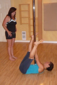 pole dance instructor