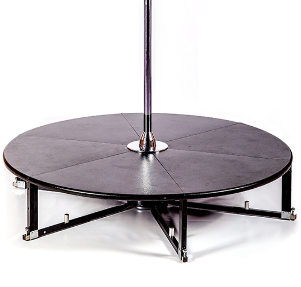 X-Stage platform pole