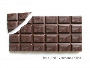 dark chocolate bar