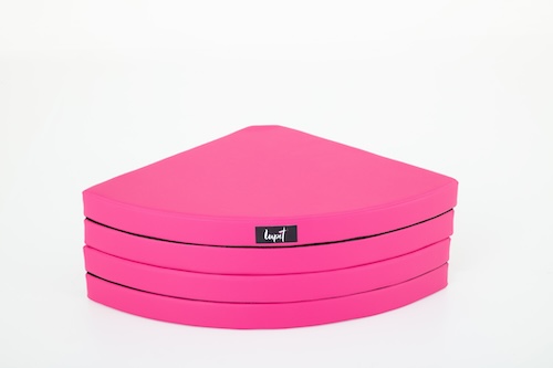 Lupit pink pole dance crash mat