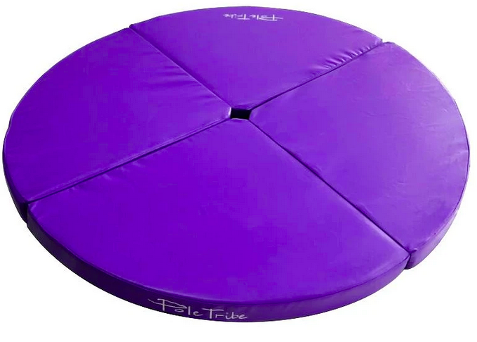 purple pole dance crash mat
