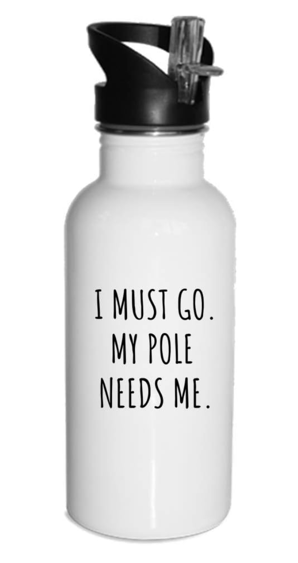 Pole Dancing Water Bottle