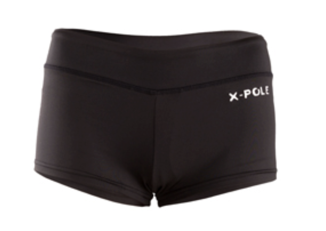 X-Pole black pole dancing shorts